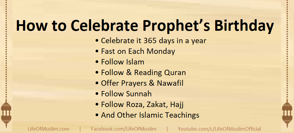 How to Celebrate Prophet’s BirthdayMawlid al-NabiRabi al-Awwal