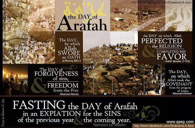 Fasting On The Day Of Arafah (9th Day of Dhulhijjah)