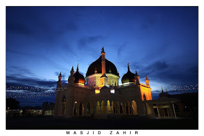 Zahir Mosque in Alor Satar, Malaysia