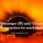 Death From Plague Is Martyrdom For Every Muslim