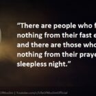 There Are Many Fasting People Who Get Nothing From Their Fast Except Hunger