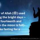 The Messenger of Allah (P.B.U.H) Used To Enjoin Fasting The Bright Days