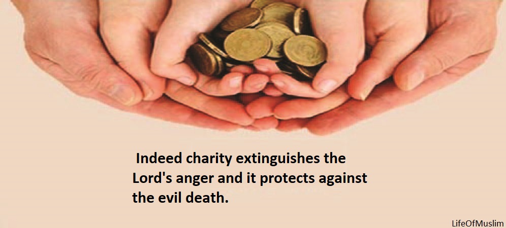 Indeed Charity Extinguishes The Lord's Anger