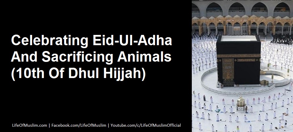 Celebrating Eid-Ul-Adha And Sacrificing Animals (10th Of Dhul Hijjah)
