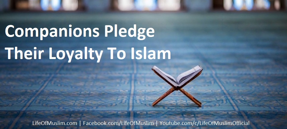 Companions Pledge Their Loyalty To Islam