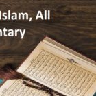 Pillars Of Islam, All Else Voluntary