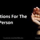 Instructions For The Dying Person