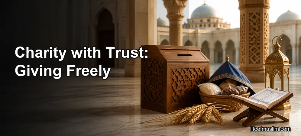 Charity with Trust: Giving Freely for Allah’s Reward