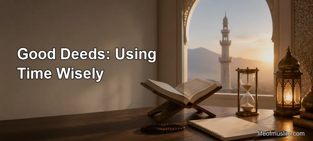 Faith and Good Deeds: Using Time Wisely