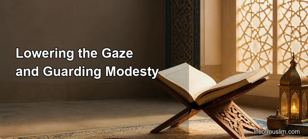 Lowering the Gaze and Guarding Modesty in Everyday Life