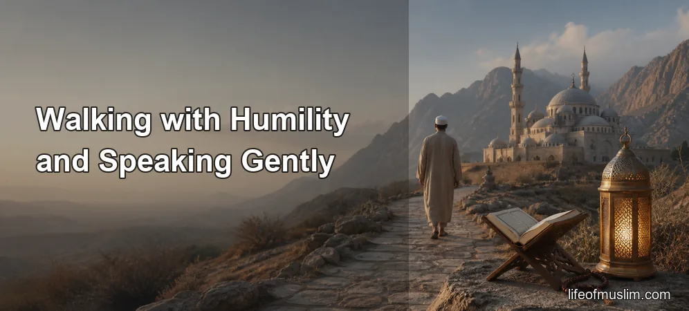 Walking with Humility and Speaking Gently