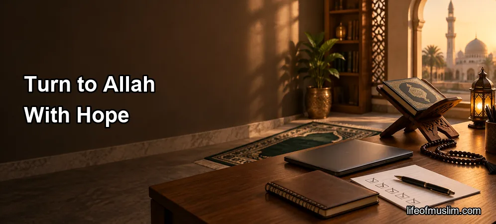 Complete Daily Responsibilities Then Turn to Allah With Hope