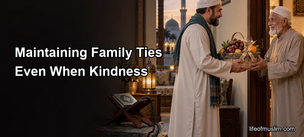 Maintaining Family Ties Even When Kindness Is Not Returned