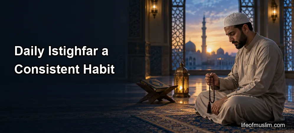 Making Daily Istighfar a Consistent Habit of Humble Return