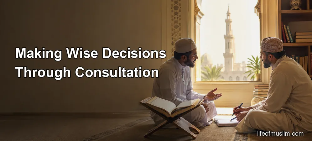 Making Wise Decisions Through Consultation and Trust in Allah