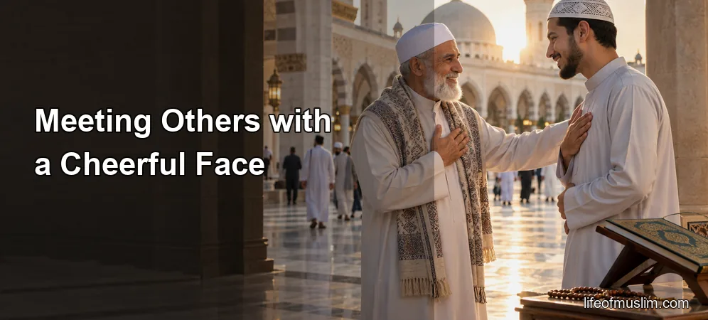 Meeting Others with a Cheerful Face Is a Valuable Good Deed