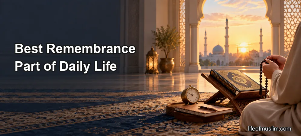 Making the Best Remembrance Part of Daily Life
