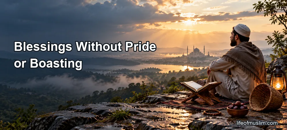 Facing Loss Without Despair and Blessings Without Pride or Boasting