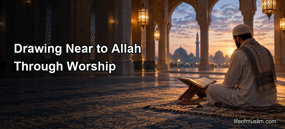 Drawing Near to Allah Through Worship, Obligations, and Voluntary Deeds