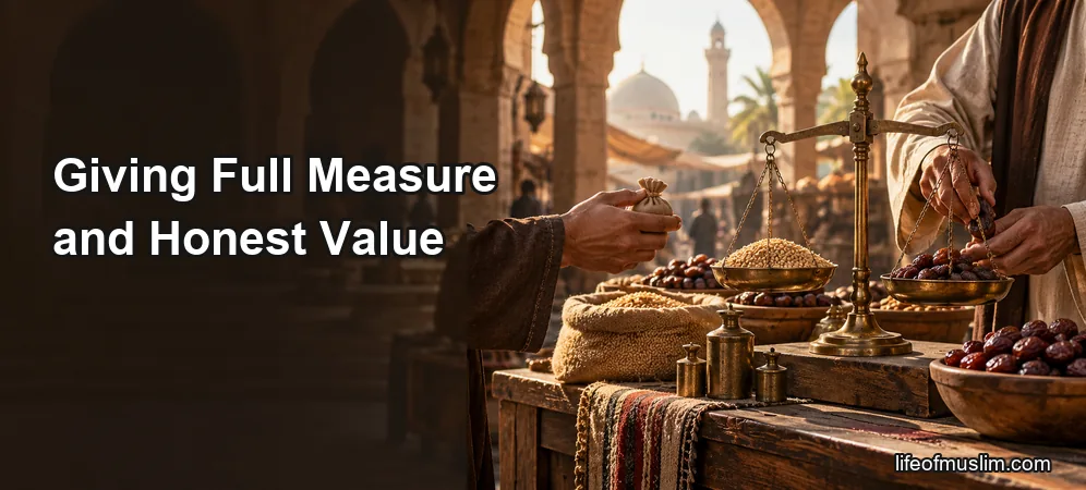 Giving Full Measure and Honest Value in Every Transaction