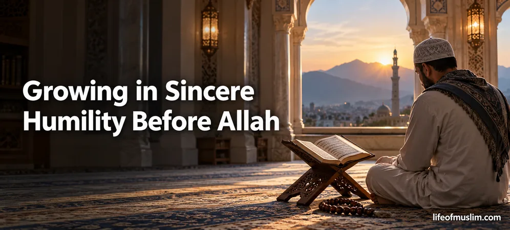 Avoiding Self-Praise While Growing in Sincere Humility Before Allah