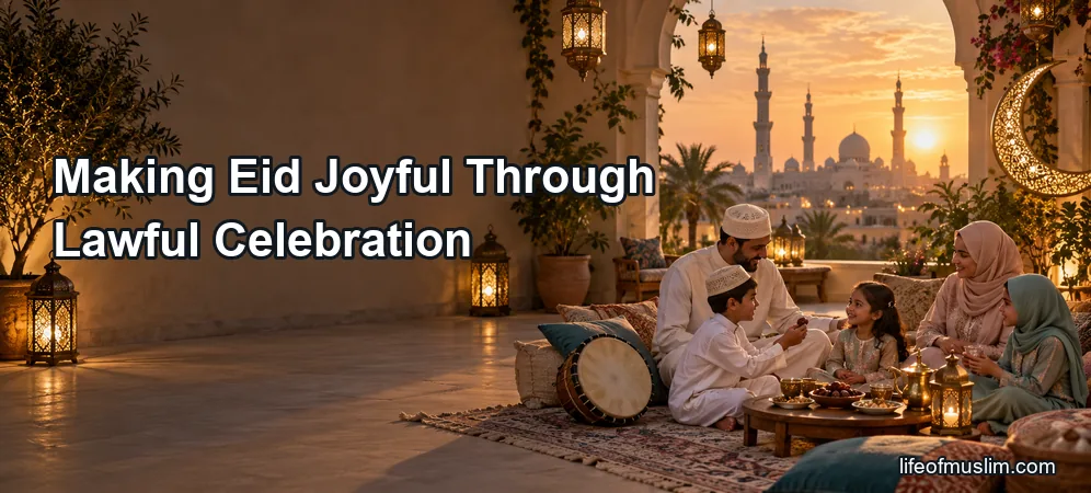 Making Eid Joyful Through Lawful Celebration and Thoughtful Family Care