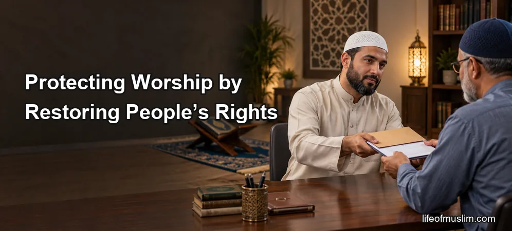 Protecting Worship From Bankruptcy by Restoring Other People’s Rights