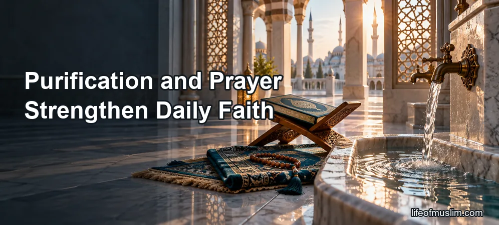 Purification, Prayer, Charity, and Patience Strengthen a Believer’s Daily Faith