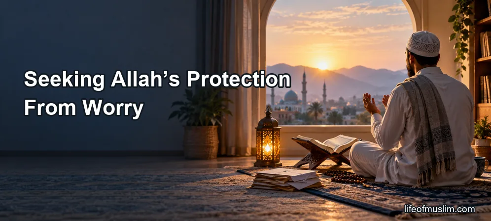 Seeking Allah’s Protection From Worry, Laziness, Debt, and Overwhelming Pressure