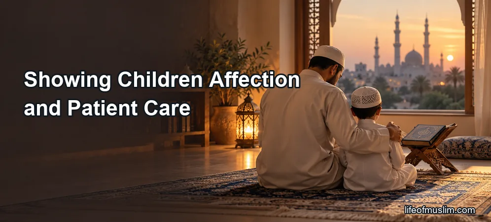 Showing Children Affection, Mercy, and Patient Care in Everyday Family Life