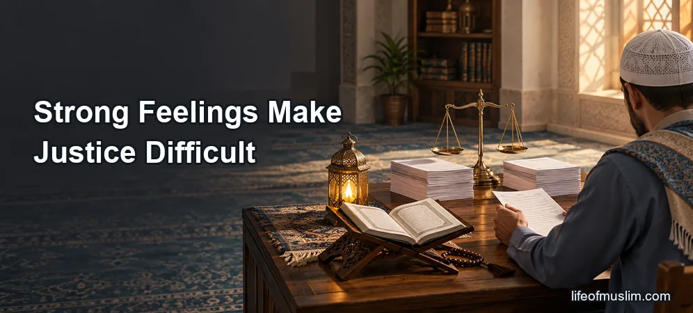 Remaining Fair When Strong Feelings Make Justice Difficult in Daily Life