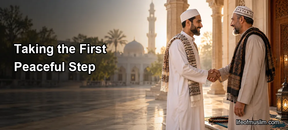 Taking the First Peaceful Step to End Personal Estrangement