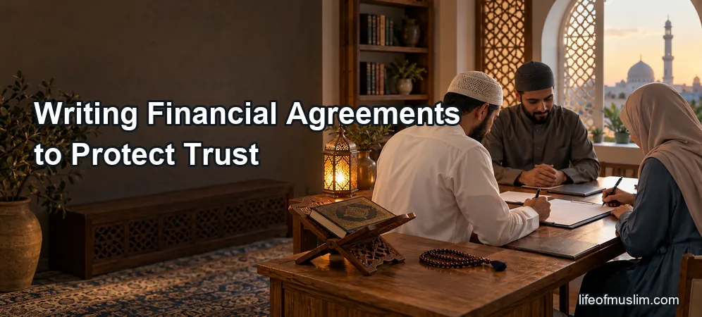 Writing Financial Agreements Clearly to Protect Trust and Prevent Disputes